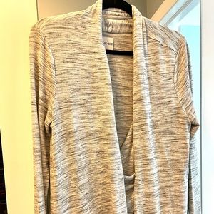 Nic + Zoe open cardigan and sleeveless top